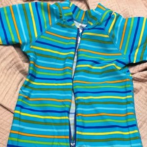 Brand new swim one piece rash guard